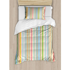 Barcode Pattern Stripes Duvet Cover Set