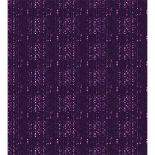 Purple Toned Dots Duvet Cover Set