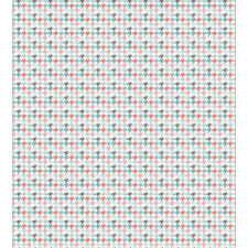 Houndstooth Motifs Duvet Cover Set