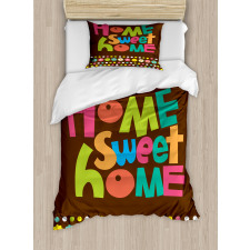 Colorful Funky Duvet Cover Set