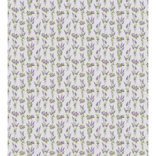 Lavender Hydrangea Art Duvet Cover Set