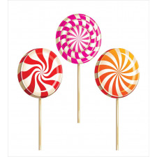 Lolly Pops on Sticks Duvet Cover Set