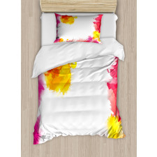 Paint Splashes Art Duvet Cover Set