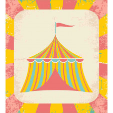 Circus Tent Grunge Duvet Cover Set