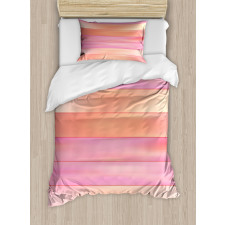 Pastel Lines Duvet Cover Set