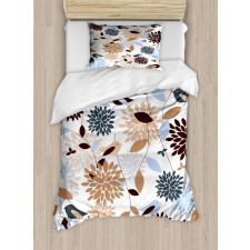 Hydrangea Abstract Duvet Cover Set