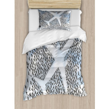 Hummingbird Vacation Duvet Cover Set