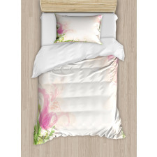 Pastel Tulips Duvet Cover Set