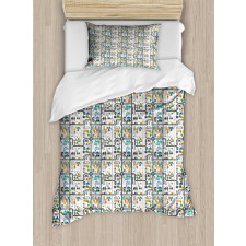 Cityscape Road Duvet Cover Set