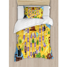 Pirate Treasure Duvet Cover Set