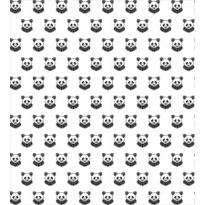 Panda Bear Portraits Duvet Cover Set