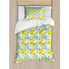 Daisy Shamrock Duvet Cover Set