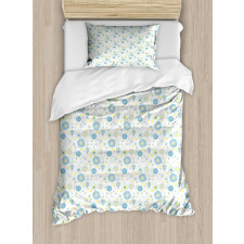 Floral Scrapbook Duvet Cover Set