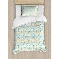 Seashell Silhouettes Duvet Cover Set