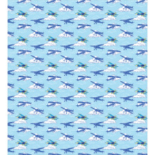 Flying Crafts Duvet Cover Set