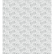 Tableware Pattern Duvet Cover Set