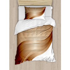 Spiraling Stripe Duvet Cover Set