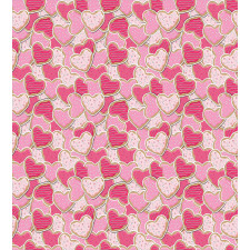 Heart Shapes Cookies Duvet Cover Set