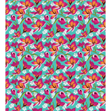 Botanic Spring Pattern Duvet Cover Set