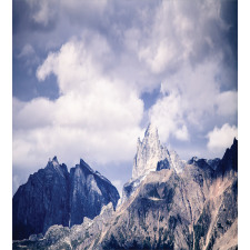 Craggy Peaks Mountains Duvet Cover Set