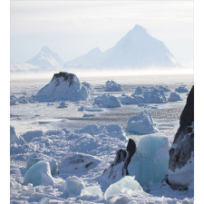 Arctic Winter Ice Lake Duvet Cover Set