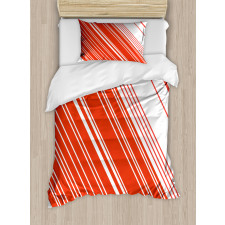 Barcode Lines Design Duvet Cover Set