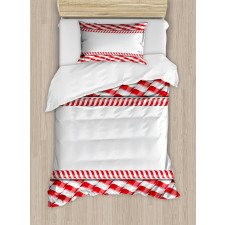 Abstract Xmas Border Duvet Cover Set