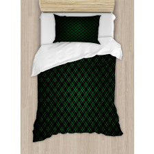 Future Grid Pattern Duvet Cover Set