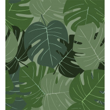 Camo Palm Leaves Duvet Cover Set