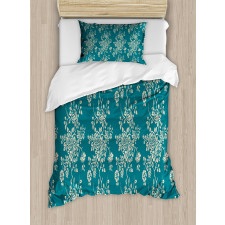 Roses on Blossoming Branches Duvet Cover Set