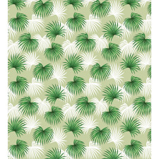 Palm Tree Island Foliage Duvet Cover Set