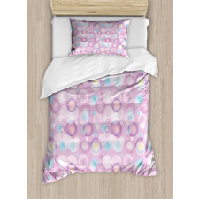 Vibrant Color Bubbles Duvet Cover Set