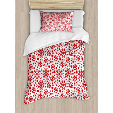 Star and Dot Pattern Duvet Cover Set