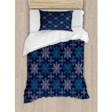 Winter Holiday Theme Duvet Cover Set