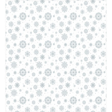 Winter Motif Doodle Duvet Cover Set
