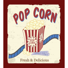 Pop Corn Tickets Duvet Cover Set