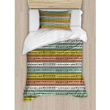 Couture Measuring Tape Duvet Cover Set