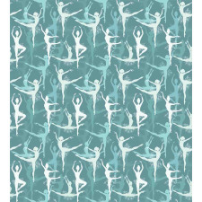 Ballerinas Dancing Art Duvet Cover Set