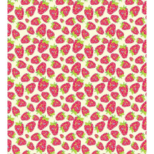 Fruit Paisley Motifs Duvet Cover Set