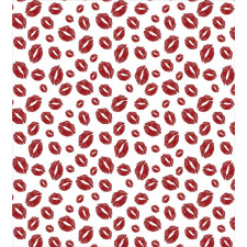 Pop Art Lipstick Stain Duvet Cover Set