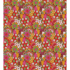 Floral Vibrant Art Duvet Cover Set