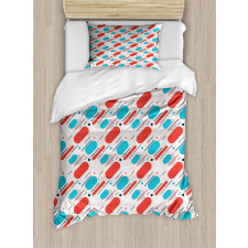 Lines and Stripes Duvet Cover Set