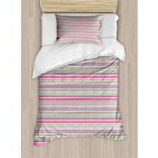 Abstract Stripes Duvet Cover Set