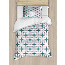 Abstract Geometrical Duvet Cover Set