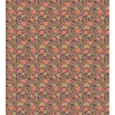 Tropical Palm Foliage Duvet Cover Set