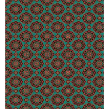 Floral Mandala Motifs Duvet Cover Set