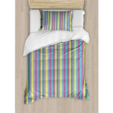 Colorful Zigzag Lines Duvet Cover Set