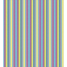 Colorful Zigzag Lines Duvet Cover Set