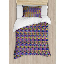 Memphis Ice Creams Duvet Cover Set