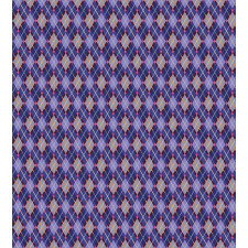 Rhombic Tartan Retro Duvet Cover Set